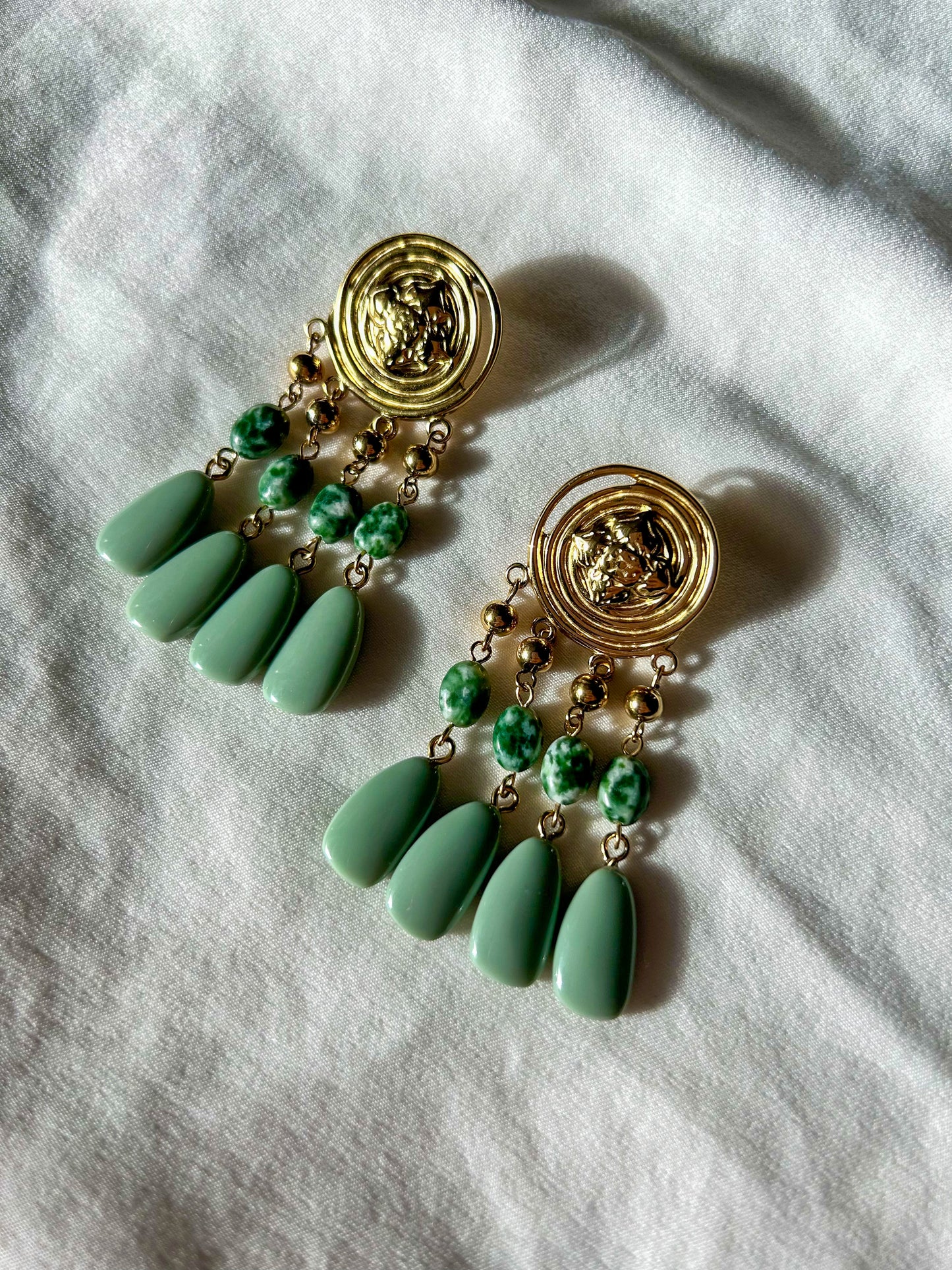 Kaya Earrings (Sage)